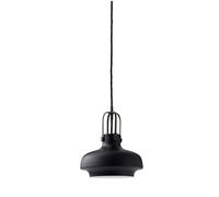 &Tradition Copenhagen SC6 Lampadario Nero Opaco/Ottone Brunito