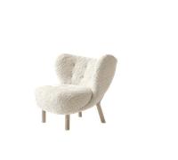&Tradition Little Petra VB1 Poltrona Shearling Moonlight/Rovere Oliato