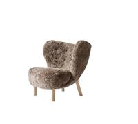 &Tradition Little Petra VB1 Poltrona Shearling Sahara/Rovere Oliato