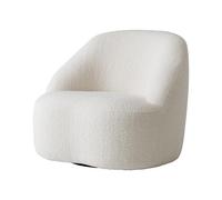 &Tradition Margas LC2 Poltrona con Base Girevole Karakorum 001/ Nero