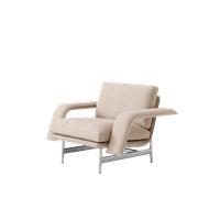 &Tradition Meantime AV29 Poltrona Divano Alluminio Lucido /Hallingdal 0220