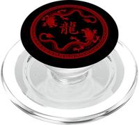 Traditional Art Chinese New Year 2024 Year of the Dragon PopSockets PopGrip per MagSafe