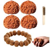 Traditional Chinese Fidget Walnuts, Wenwan Walnuts for Finger Exercise and Desk Decor, Walnut Hand Massage Balls for Homes Office Meditation