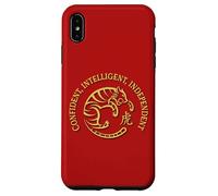 Traditional Chinese New Year 2022 Year of the Tiger Custodia per iPhone XS Max