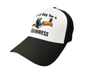 Traditional Craft Bellissimo Berretto da Baseball da Tucano per Uomo Berretto Irlanda, Bianco e Nero, Taglia Unica