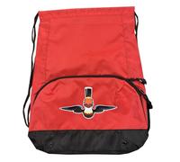 Traditional Craft Guinness G9362 - Borsa impermeabile con coulisse, colore: Rosso con tucano