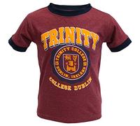 Traditional Craft TRIN7003 T-Shirt, Burgandy/Navy, 3/4 Yrs Bambino