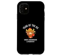 Traditional Happy Chinese New Year 2021 Year of the Ox Custodia per iPhone 11