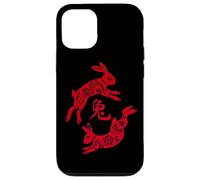 Traditional Happy Chinese New Year 2023 Year of the Rabbit Custodia per iPhone 12/12 Pro