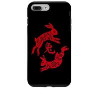 Traditional Happy Chinese New Year 2023 Year of the Rabbit Custodia per iPhone 7 Plus/8 Plus