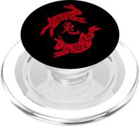 Traditional Happy Chinese New Year 2023 Year of the Rabbit PopSockets PopGrip per MagSafe