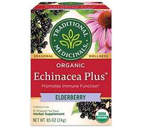 Traditional Medicinals - bio Echinacea Plus sambuco - 16 bustine di tè precedentemente Echinacea Elder