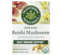 TRADITIONAL MEDICINALS Funghi Reishi con Rooibos e tè alla buccia d'arancia