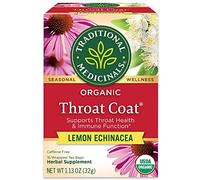 TRADITIONAL MEDICINALS TEA,OG2,THRT COAT LMN ECH, 16 BAG