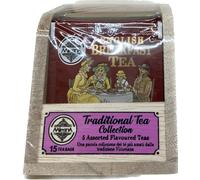 Traditional Tea Collection - Scopri i Gusti Preziosi della Tradizione Vittoriana - Set da 15 Filtri con 5 Varietà di Tè Uniche