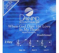 Traditional - When God Dips His Love In My Heart [Accompaniment/Performance Track]