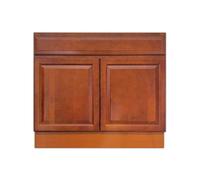 Tradizionale ciliegio 91,4 cm Vanity Bagno Elegante Shaker Porta Armadio Cassetto Singolo Lavabo Base Bagno Rubinetto Da Parete Vasca Vanities Cucina Legno Duro 91,4 cm L x 80 cm H x 53,3 cm P del Set