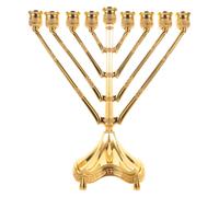 tradizionale classica di Hanukkah: portacandele Chanukah a 9 rami -