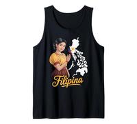 Tradizionale Filippina Pride Woman Costume Heritage Culture Canotta