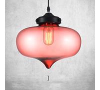 Tradizionale lampadario in vetro del Nord Europa Creatività singola Creatività Vintage Vervi di vento industriale Contropiede Bar Restaurant Cafe Living Room Lampadario Drop Off Line Regolable