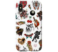 Tradizionale tatuaggio Old School Vintage Collage Mosaico Charm Custodia per iPhone X/XS