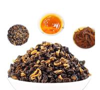 Tradizionale Tè Nero Biologico Yunnan Mi Yun Jin Luo Dianhong Un Bocciolo Una Foglia Fritto a Mano Sfuso Verde Biologico Senza Additivi Dal Sapore Corposo E Morbido (450g)