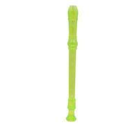 Tradizione Flauto Dolce ABS Flauto Clarinetto Registratore Arpa Saxophone Rimovibile Lungo Sette Colori Strumento Musicale A Fiato(Green)