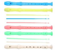 Tradizione Flauto Dolce Flauti Dolci Saxophone Multicolori Da 5 Pezzi Per Principianti In Plastica ABS 8 Fori