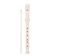 Tradizione Flauto Dolce Flauto Dolce A Tono Acuto 6 Strumento Professionale A 8 Fori Per Principianti(Almond White 6-hole)