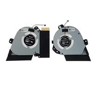 Tradock, Ventola di Raffreddamento per CPU e GPU, per ASUS ROG Zephyrus GU502DU GA502IU GA502IV 5V 0.5A 13NR03V0T02011 13NR0210T01111 13NR0210AM0901 DFS5K12304363C DFS5K12115491P