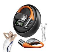 Traduttore auricolare in reale, auricolari di traduzione wireless, supporto 144 lingue, traduzione wireless, 10,4 x 8,35 x 3,18 cm, strumento di comunicazione compatto ed efficiente