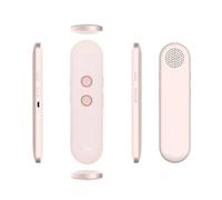 Traduttore intelligente wireless portatile T4 40 lingue Traduttore vocale istantaneo bidirezionale in tempo reale,Traduzione accurata(WHITE)
