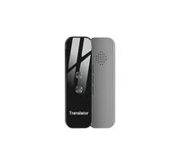 Traduttore portatile 137 lingue intelligente testo vocale istantaneo APP fotografia traduzione lingua,Traduzione accurata(G6 Grey)