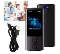 Traduttore portatile multifunzionale, dispositivo traduttore linguistico, traduttori voce/testo, traduttori di parole bidirezionale voce/testo, 138 lingue online/15 traduttori offline per affari e