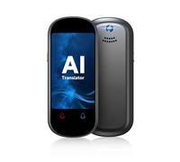 Traduttore vocale AI istantaneo Z2 Traduttore portatile in tempo reale con touch screen da 3,1 pollici con registrazione di foto per viaggi, imparare a riunione