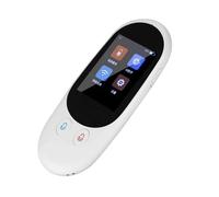 Traduttore vocale intelligente portatile 119 lingue Traduttore in tempo reale Dispositivo di traduzione Inteligente for Traval,Traduzione accurata(WHITE)