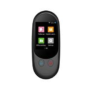 Traduttore vocale intelligente portatile 119 lingue Traduttore in tempo reale Dispositivo di traduzione Inteligente for Traval,Traduzione accurata(Noir)