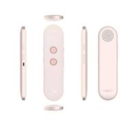Traduttore vocale, Traduttore vocale intelligente con traduzione bidirezionale e facile, Bluetooth, 40 lingue, traduttore istantaneo in tempo reale,per la traduzione(Pink)