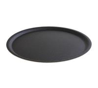 Traduzione & Pott Vassoio di servizio -felice Hour - Nero, Ø 43cm, Altezza: 1,5cm