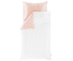 Träumeland Biancheria da letto per bambini e ragazzi, in oro fiaba, dimensioni: 140 x 200 cm + 70 x 90 cm, biancheria da letto in pregiato cotone morbido, in pratica confezione da sacca