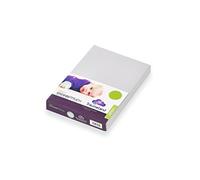 Träumeland, Lenzuolo con angoli elasticizzati, in jersey, grigio chiaro, 40 x 90 cm