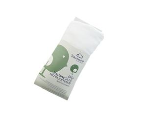 Träumeland Lenzuolo con angoli in cotone biologico con elastan bianco 90 x 200 cm