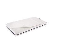 Träumeland T090321 AirDry - Cuscino impermeabile e delicato sulla pelle, con ulteriore ventilazione sulla testiera, dimensioni: 60 x 120 cm, colore: bianco, 370 g