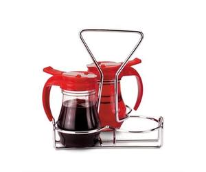 Traex WR-1017 Dripcut Condimenti Portabastoni Cromo Porta Barattoli Server 206-0