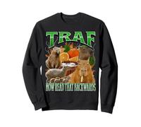 TRAF ora legge indietro quel divertente meme Capybara Bootleg Y2K Felpa