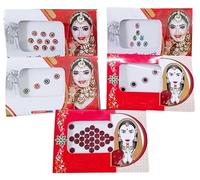 TRAFAART Adesivo Bindi Per Donne Confezione Da 10 Tatuaggi Temporanei Multicolori Per Ragazze Adesivi Indiani Per La Fronte Per Unghie, Corpo Gioielli Per Il Viso Per Il Trucco