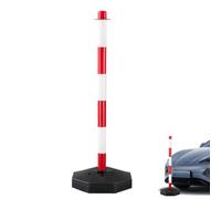 Traffic Warning Column - Adjustable Safety Barrier, Sturdy Steel Constructi