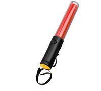 Traffico Bastone Luminoso | Rosso ligtstick | Traffico Bacchetta Baton Torcia LED | Segnalatore Luminoso Ricaricabile Con Effetto Brillante, ABS Durevole, 26x4 Cm Per Sicurezza STRADAL E Eventi