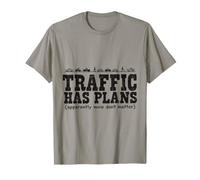 Traffico Ha Piani Le Mie Idee Non Contano Maglietta