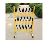 Traffico in metallo, con ruote laterali e lucchetto for un facile spostamento, strada mobile ispessita e retrattile, adatta for il controllo del traffico(Color2,1.2x4m)